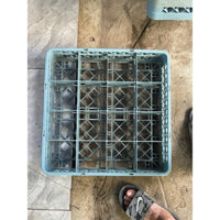 kết đựng ly ,khay đựng ly 16 ô nhà hàng quán ăn