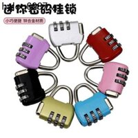 Kết Hợp Khóa Học Sinh Schoolbag Ký Túc Xá Cửa Tủ Ổ Khóa Nhỏ Giỏ Hành Lý Nhỏ Chống Trộm Khóa Chống Thấm Nước Chống Rỉ Sét Khóa Nhỏ