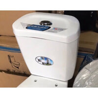 Két nước bồn cầu nhấn đủ phụ kiện Thái Bình Kt giữa hai ốc bắt đáy két 14cm thay thế phù hợp cho các loại bồn cầu 2 khối