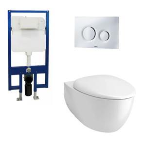 Két nước và khung âm tường Toto WH172A