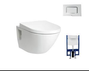 Két nước và khung âm tường Toto WH172A