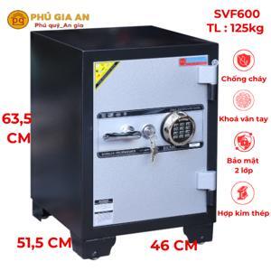 Két sắt cánh đúc khóa vân tay Adelbank SVF600