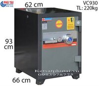 Két sắt Adelbank khóa cơ đổi mã VC930