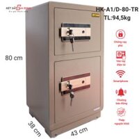 Két sắt AIFEIBAO HK-A1/D-80-TR két 2 tầng, vân tay mật mã