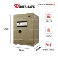 Két Sắt Bofa BF-V60BJ Công Nghệ Đức Khóa Điện Tử Vân Tay