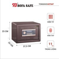 Két sắt Bofa BGX-5D1-30 Khóa điện tử Nhập Khẩu Cao Cấp Miễn Phí Vận Chuyển Toàn Quốc