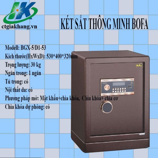 Két sắt Bofa BGX-5D1-53