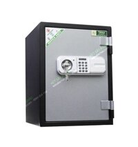 Két sắt chất lượng cao khóa điện tử chống cháy, chống đập thân đứng 100kg - Két sắt gia đình - Sản phẩm -Két sắt Á Châu