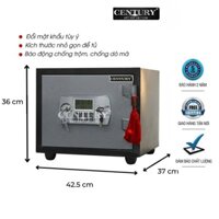 Két sắt chống cháy Century CF355 điện tử dễ dàng sử dụng tính an toàn cao