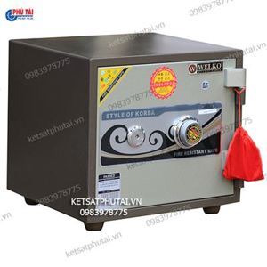 Két sắt chống cháy vuông Welko KCC41 (375*410*350)