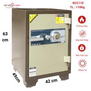 Két sắt chống cháy vuông Welko KCC110