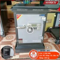 Két Sắt Điện Tử BN80-DT, Đen Ghi, Việt Tiệp, Nặng 100kg, Két Sắt Bắc Giang, Két Sắt Việt Tiệp Bắc Giang.
