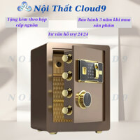 Két sắt điện tử khoá cao cấp, Két sắt vân tay + khoá số thông minh, Màu sắc sang trọng và bảo vệ tài sản