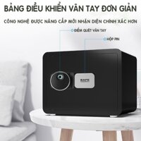 Két Sắt Điện Tử Mini Gia Đình Văn Phòng,Két Sắt Vân Tay Khóa Số Thông Minh