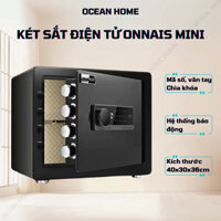 Két Sắt điện Tử Mini ,Tủ Két Sắt Khóa Vân Tay Khóa Số Chống Cháy, An Toàn. Thiết Kế Sang Trọng - Gọn Gàng Sắc Nét.