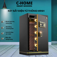 Két Sắt Điện Tử Thông Minh An Toàn,Chống Cháy, Bảo Mật Cao,Tủ Két Sắt Vân Tay,Khóa Số, Khóa Cơ Có Cảnh Báo Chống Trộm,