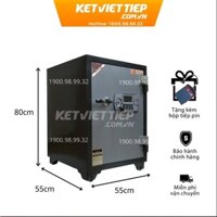 Két Sắt Điện Tử Việt Tiệp Chống Cháy KVT100-DT