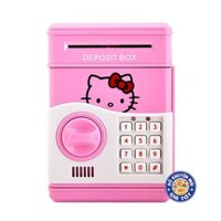 Két sắt đựng tiền mini hình Hello Kitty- ảnh gốc nha