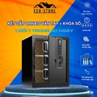Két Sắt ECO-STORE B9&B10 Két Sắt Vân Tay Thông Minh Mở Khóa Kết Hợp 2 Lớp Còi Chống Trộm