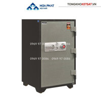 Két Sắt Hòa Phát Chống Cháy KS190K2C1 Khóa Cơ