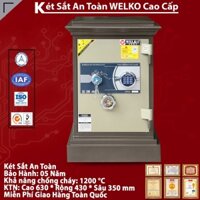 Két Sắt Khoá Vân Tay WELKO KN35 Brown - FE