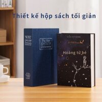 Két sắt mini ANGELWING Két sắt bí mật mô phỏng cuốn từ điển khóa số và chìa khóa an toàn chống trộm