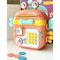 Két sắt mini có mô phỏng dấu vân tay hình Con Cua hộp đựng tiền tiết kiệm