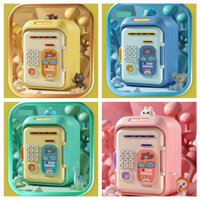 Két sắt mini, ống tiết kiệm mini sử dụng vân tay thông minh cho bé dễ sử dụng