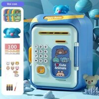 Két sắt mini vân tay thông minh cho bé - Ống tiết kiệm mini sử dụng vân tay thông minh cho bé dễ sử dụng