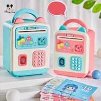 Két sắt mini vân tay thông minh cho bé - Ống tiết kiệm mini sử dụng vân tay thông minh cho bé dễ sử dụng [ Hàng Cao Cấp]