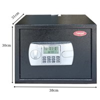 Két sắt NAGA AG30 khách sạn mini cao cấp màu đen