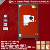 Két Sắt Sang Trọng WELKO US1080 LED Red