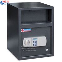 Két sắt thả tiền Adelbank KT50 điện tử núm gạt