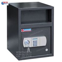 Két sắt thả tiền Adelbank KT50K điện tử + chìa chính