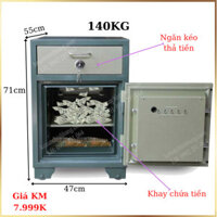 Két sắt thả tiền quầy thu ngân BEMC GD100 ( Ngăn kéo thả tiền)