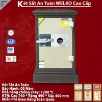 Két Sắt Thép Tấm Siêu Cường WELKO KN45 - Led Tròn