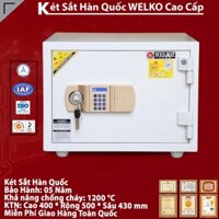 Két Sắt Văn Phòng WELKO KS80N White - E Gold