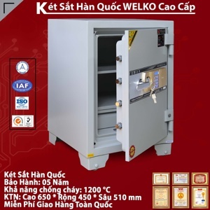 Két sắt vân tay chống cháy WELKO KS125