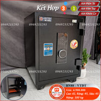 Két Sắt Vân Tay Điện Tử BN88 – VT, Đen Đen, Bảng Dọc, Việt Tiệp, Nặng 100kg, Két Sắt Bắc Giang, Két Sắt Việt Tiệp Bắc Giang.
