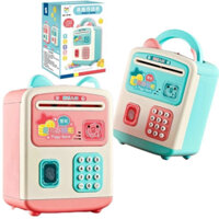 Két sắt Vân tay mini thôn minh. Két sắt tiết kiệm tiền cho bé yêu