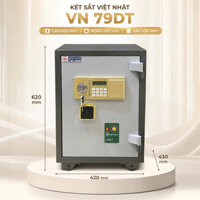 Két sắt việt nhật chống cháy VN79DT điện tử cho gia đình, văn phòng
