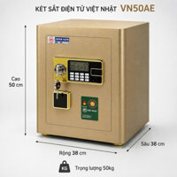 Két sắt Việt Nhật VN-50AE điện tử cao cấp 50kg cho gia đình văn phòng