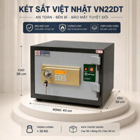 Két sắt Việt Nhật VN22DT điện tử mini chống cháy cao cấp