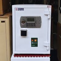 Két sắt việt nhật VN66DT điện tử màu trắng chống cháy - TÔNG KHO KÉT SẮT GIÁ SỈ 108