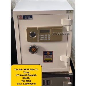 Két sắt Việt Tiệp khóa điện tử báo động VE54