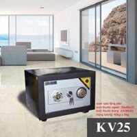 Két Sắt Việt Tiệp KV25 - Cao 35,rộng 46,sâu 32.cm - 40kg+-5kg