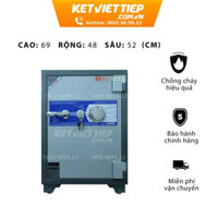 Két Sắt Việt Tiệp KV504-DM Khóa Cơ Đổi Được Mật Khẩu Chống Cháy lên tới 2000 độ C