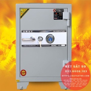 Két sắt  khóa cơ đổi mã Welko KS160