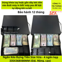 Két Tiền Thu Ngân Tự Động (Size Nhỏ) - Ngăn Kéo Đựng Tiền Thu Ngân