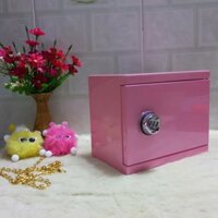 Két tủ sắt mini ngang sử dụng mật mã được sơn tĩnh điện - BH 1 ĐỔI 1